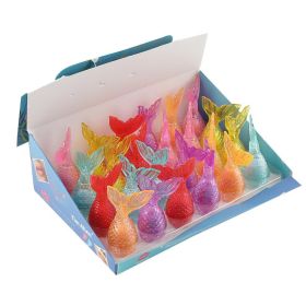 24 Mermaid Travel Size Lip Balms Daily Moisturizing Formula