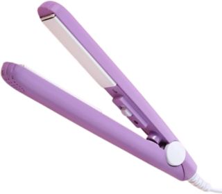 2023 Mini Hair Curler; Werdeny Ceramic Mini Hair Curler for Short Hair; 2 in 1 Mini Ceramic Curler and Hair Straightener; Mini Curling Iron 1/2 I