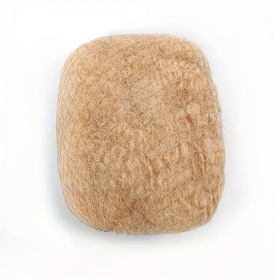 Non-toxic Wig With Curly Hair, Human Hair, Suitable For Braids, Twists And Braids Of Men And Women, And Can Be Bleached And Dyed After Extension (Option: Yellow-8inch)