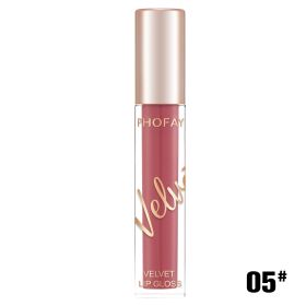 PHOFAY Velvet Lip Gloss (Option: 05)